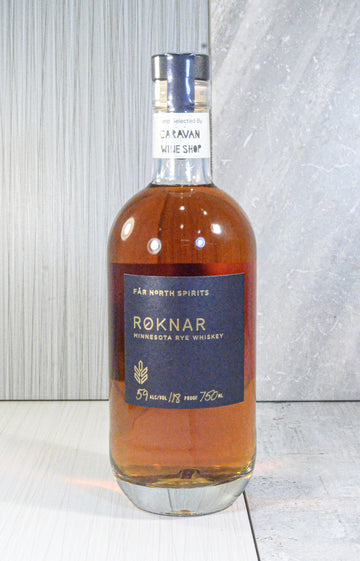 Far North Spirits, Caravan Barrel Selection Roknar Rye Cask Strength Whiskey