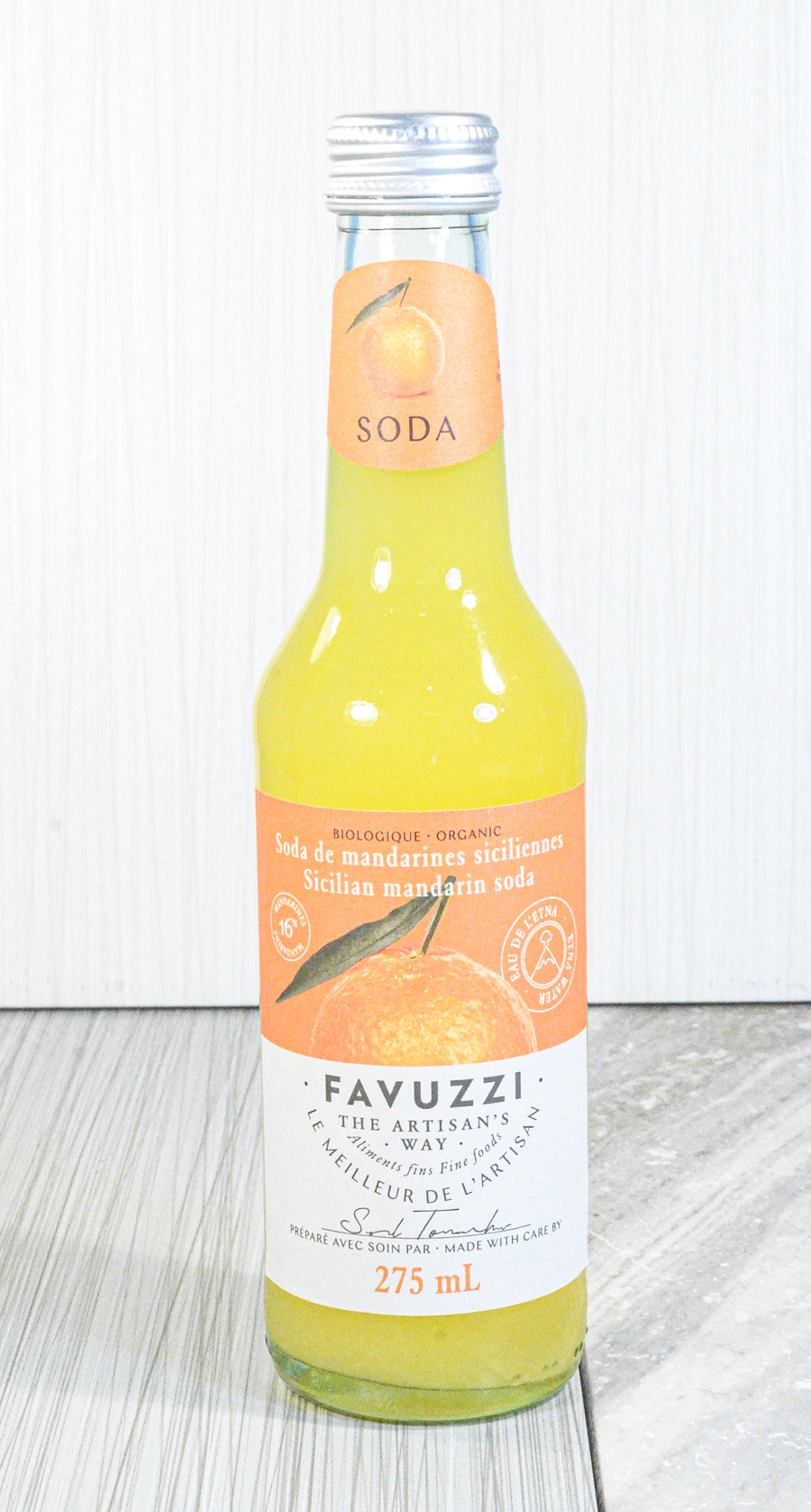 Favuzzi, Sicilian Mandarin Soda