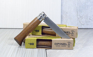 Opinel, No. 08 Stainless Premium Wood Folding Knife