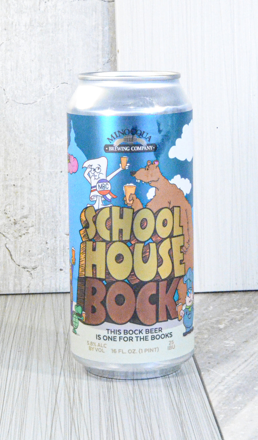 Minocqua Brewing, School House Bock SINGLE