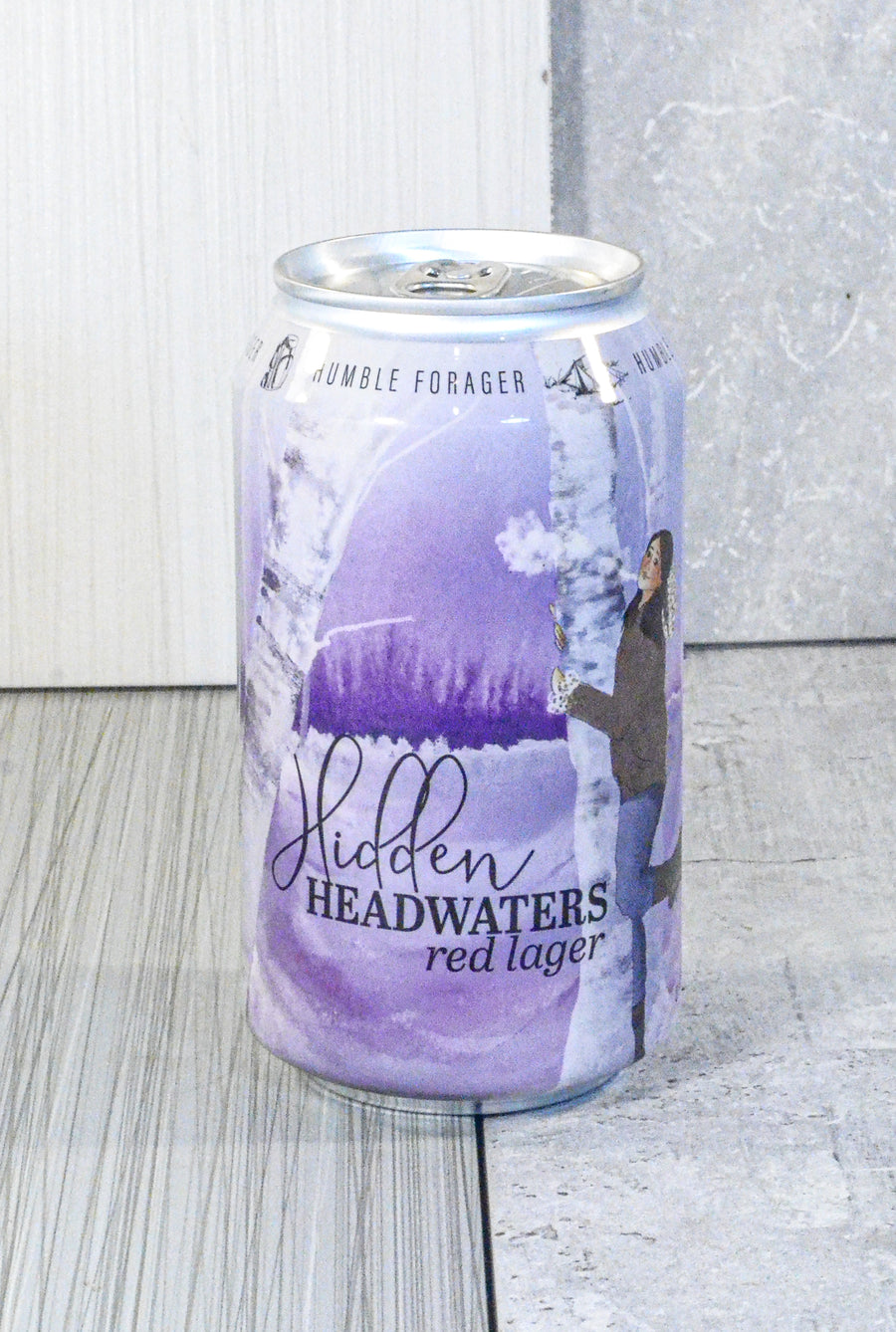 Humble Forager, Hidden Headwaters Red Lager SINGLE