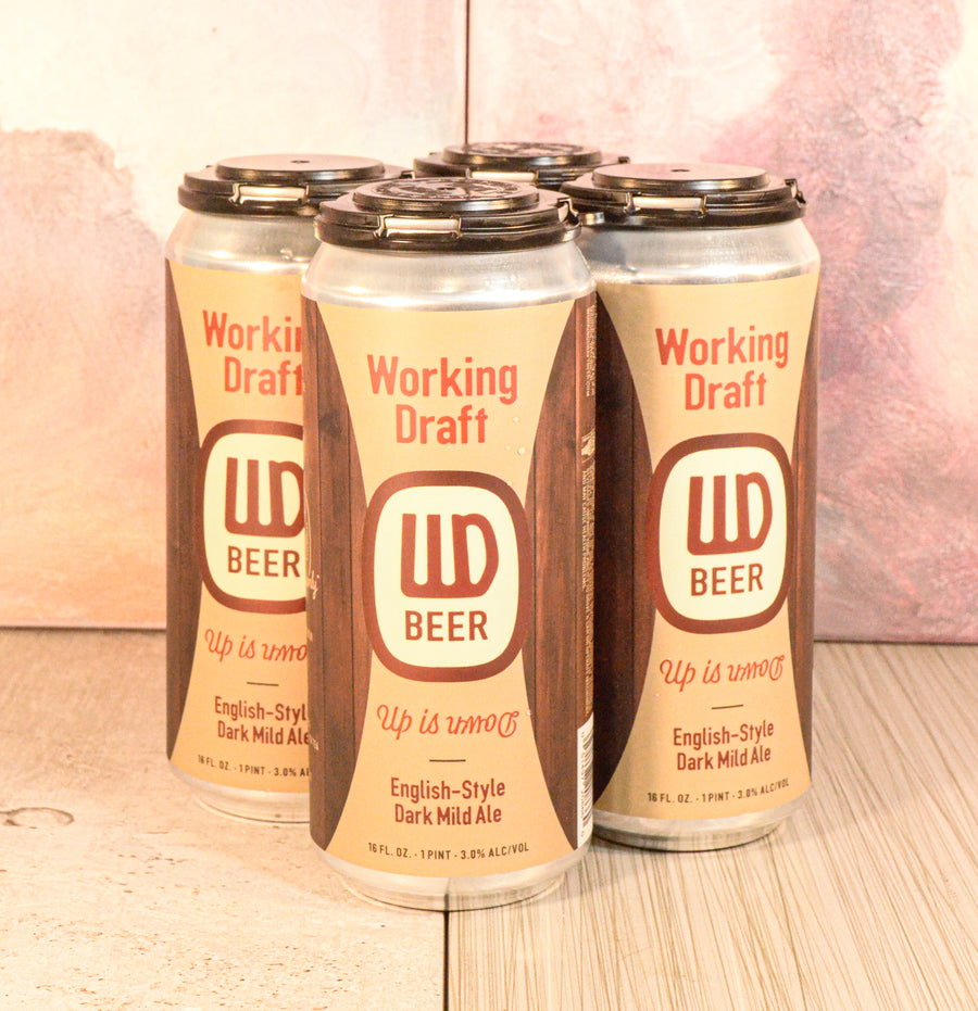 Working Draft, Up Is Down English-Style Dark Mild Ale 4 PACK