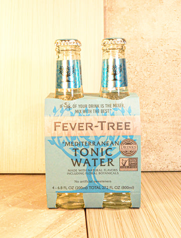 Fever Tree, Mediterranean Tonic Water 4 PACK