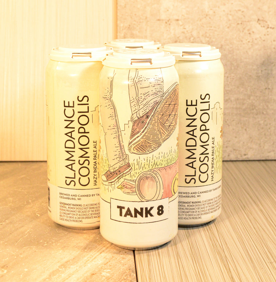 Tank 8 Beer, Slamdance Cosmopolis Hazy IPA 4 PACK