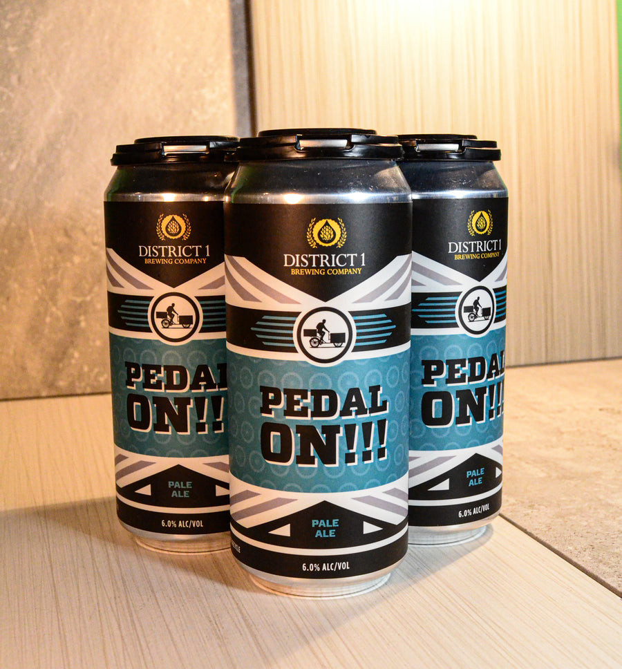 District 1 Brewing, Pedal On!!! 4 PACK
