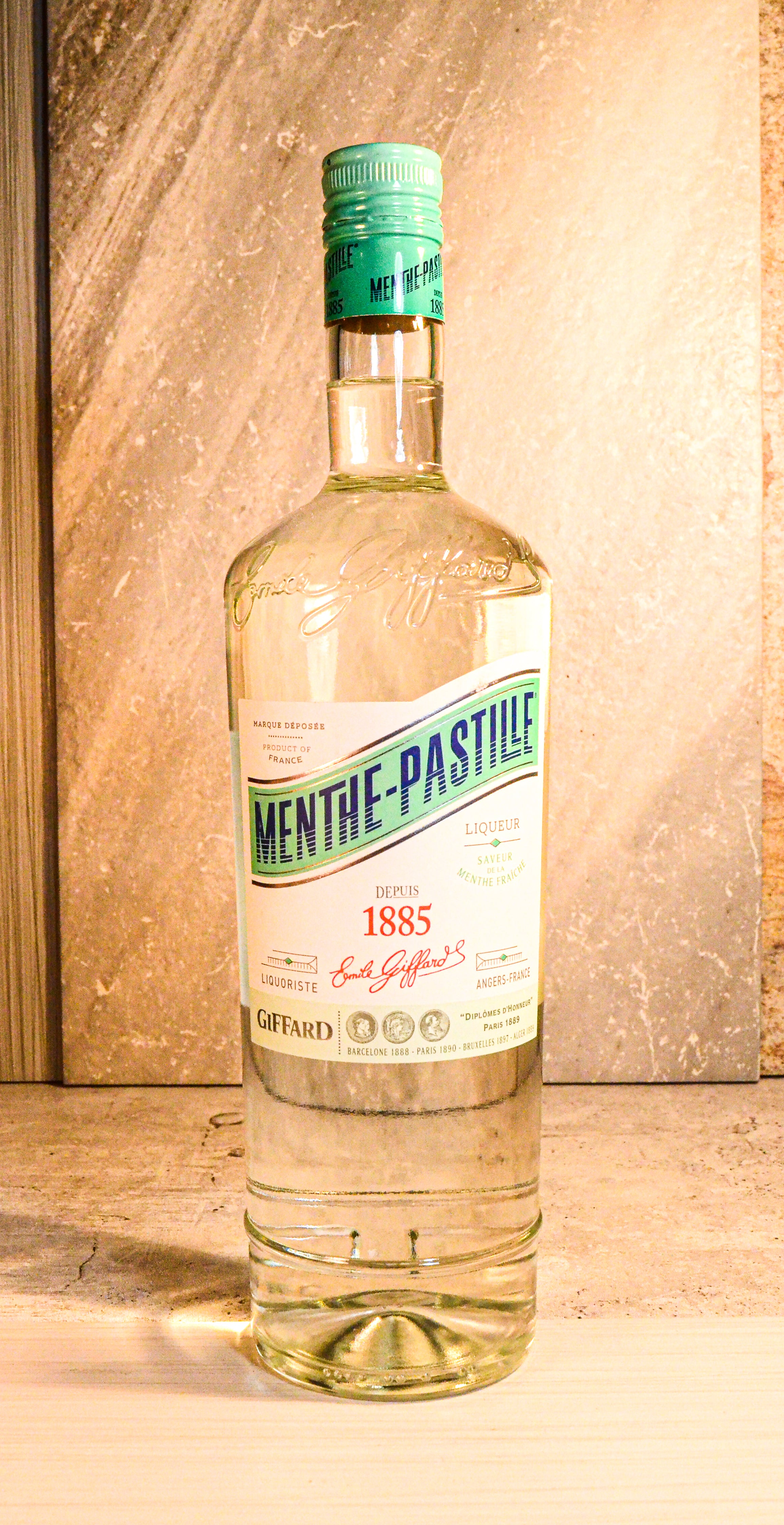 achat Peppermint Pastille Liqueur de Menthe Verte Giffard 70 cl