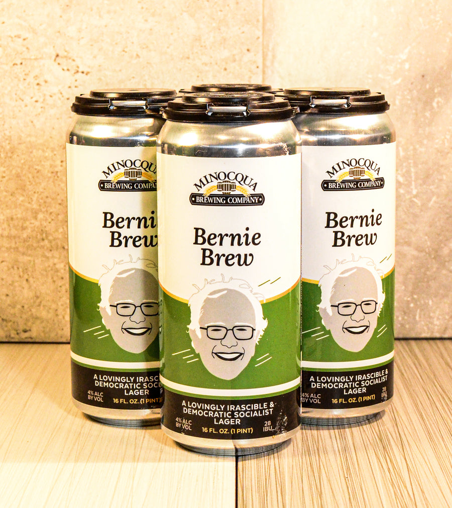 Minocqua Brewing, Bernie Brew Lager 4-Pack