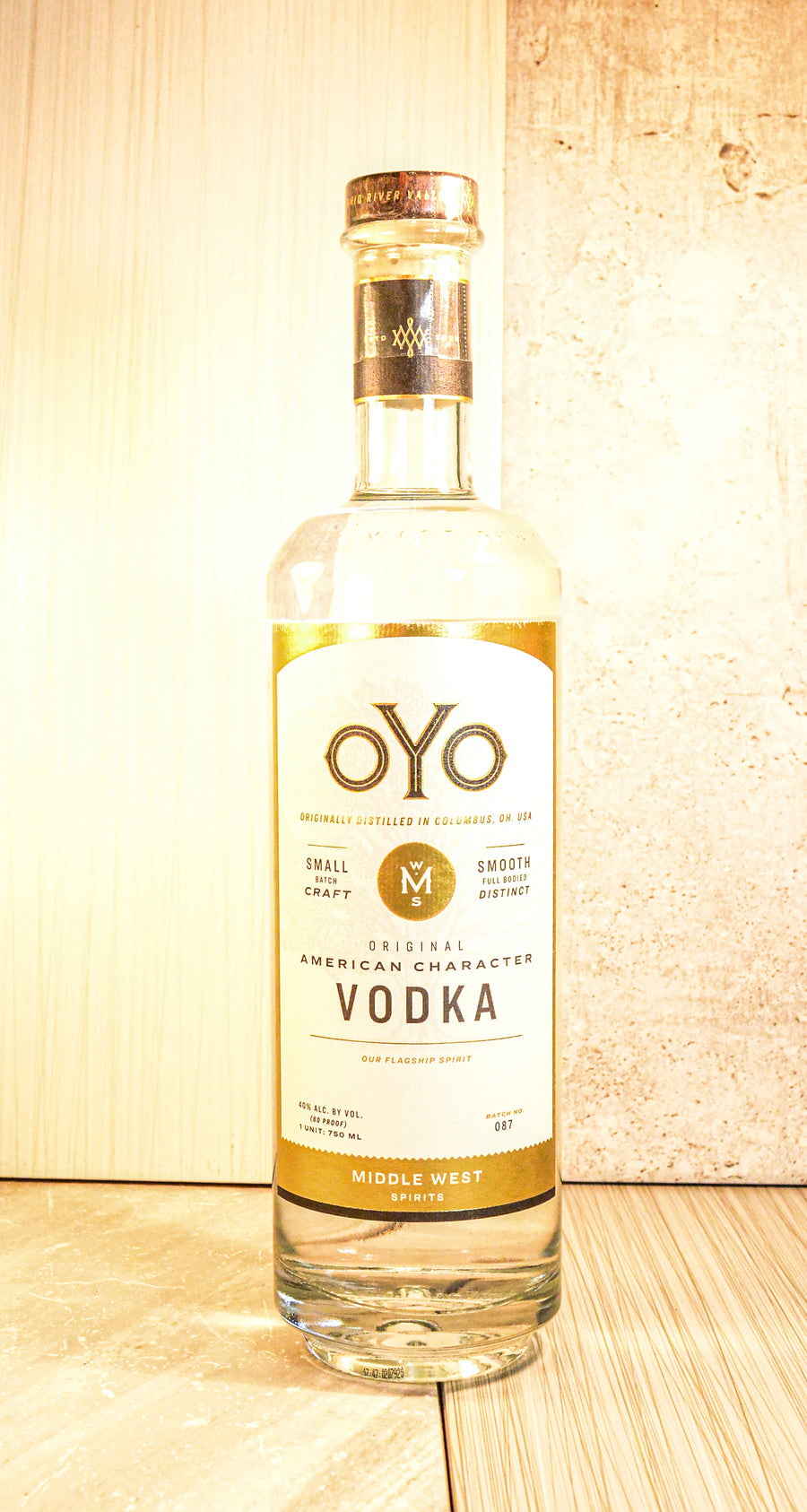 Middle West Spirits, OYO Vodka