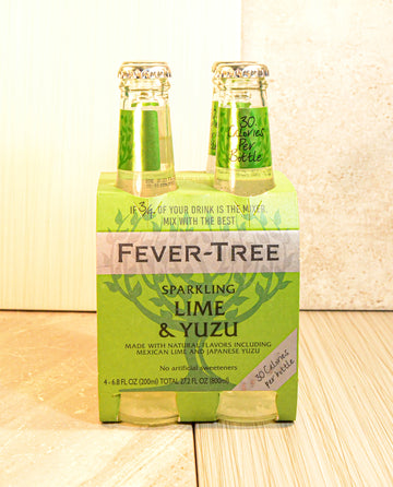 Fever Tree, Sparkling Lime & Yuzu 4 PACK
