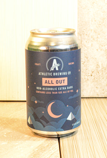 Athletic Brewing, All Out Extra Dark SINGLE